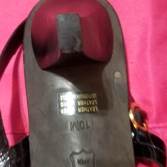 Black Tory Burch Sandals size 10M - Picture 2 of 4